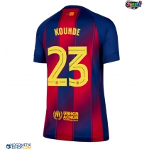 Ženski Nogometni dresi Barcelona Jules Kounde #23 Domači 2025-26 Kratek Rokav